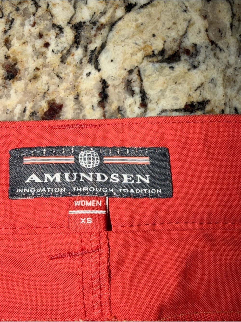 AMUNDSEN 5INCHER FIELD SHORTS WOMENS RED CLAY TAN NWT SZ XS - Picture 9 of 11